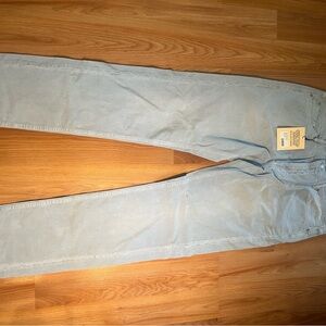 Denim Blue Colored Corduroys Men’s 36/34 Cords New With Tags